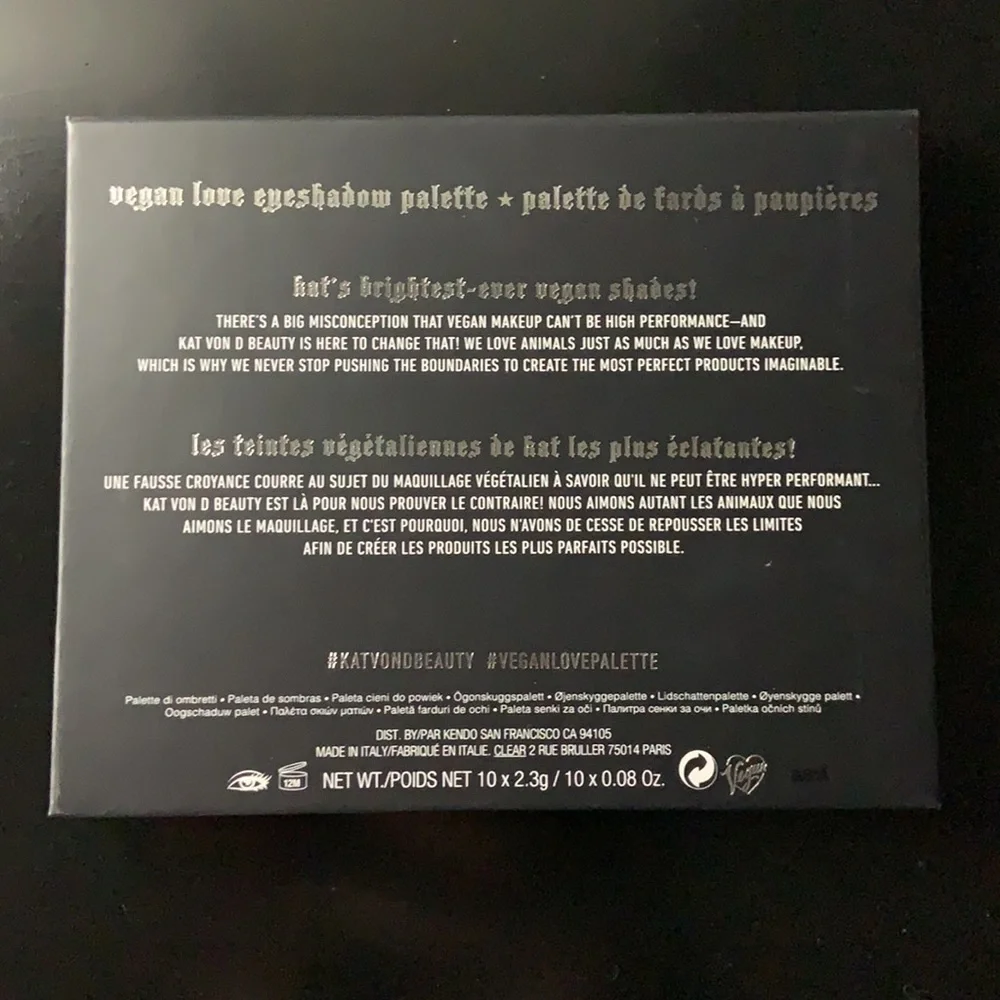 Kat Von D Vegan Eyeshadow Palette - Picture 7 of 7